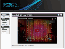 Tablet Screenshot of hownottoengineer.com
